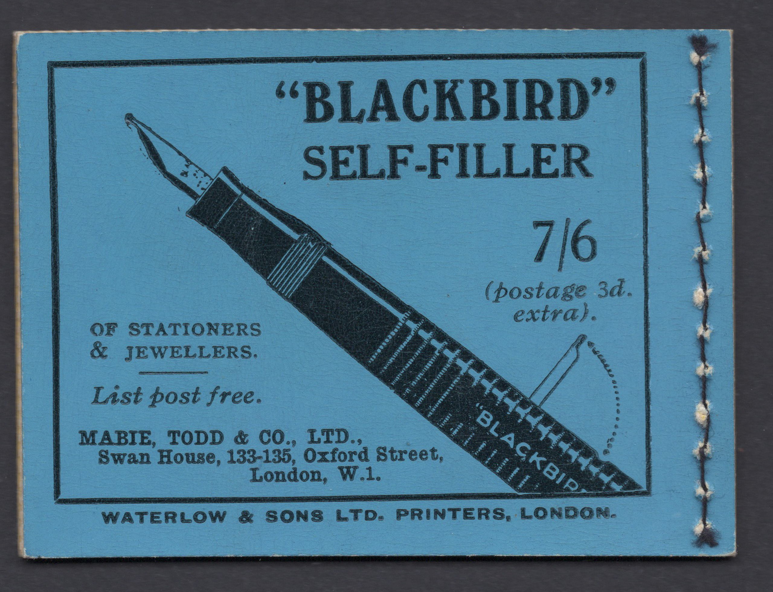 1924 2/- Booklet (Edition No.23) - Image 2