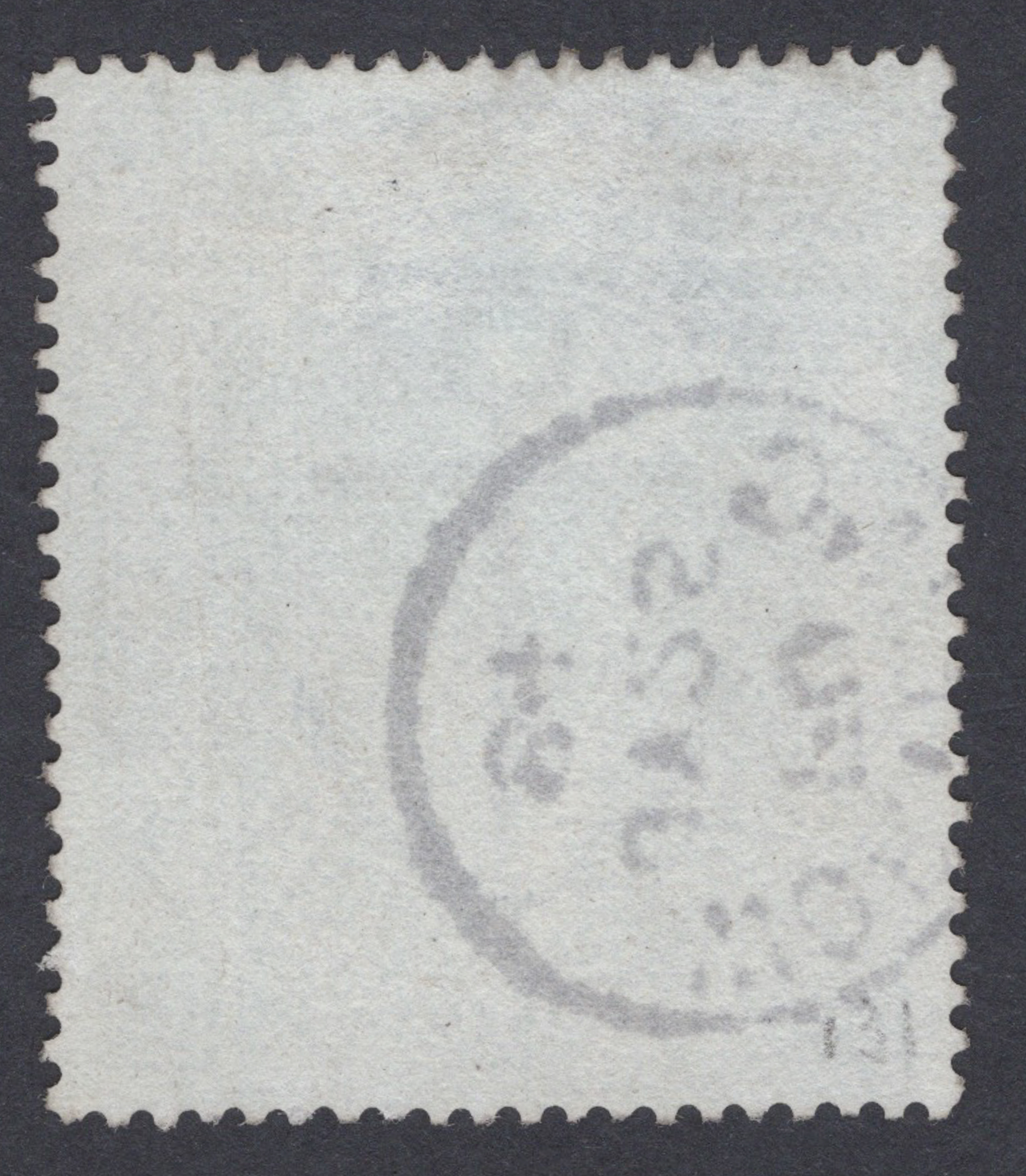 1883 10/- Greenish Grey (Plate I) White Paper Super Used - Image 2
