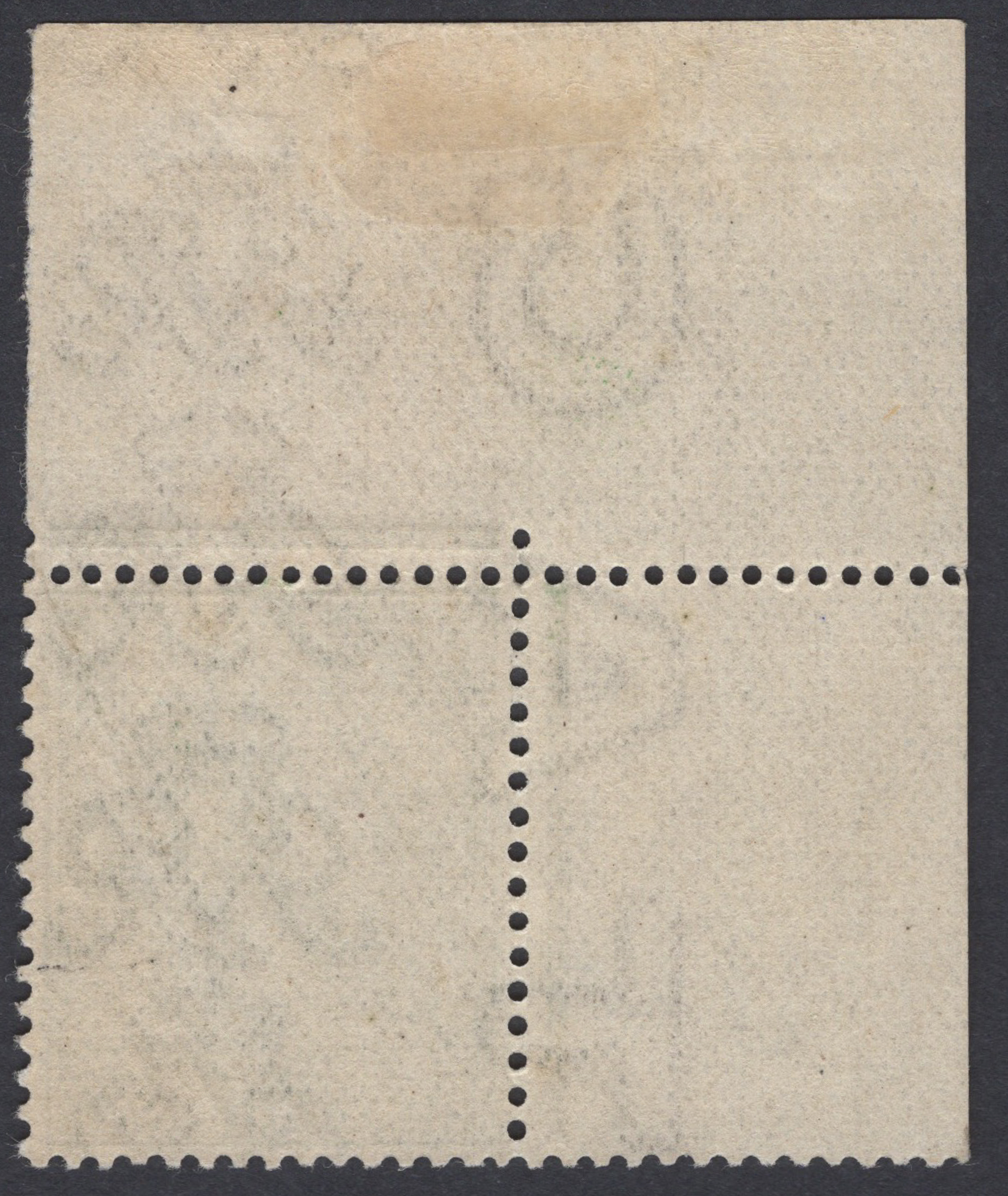 1913 ½d Green Gummed Both Sides Rarity - Image 2