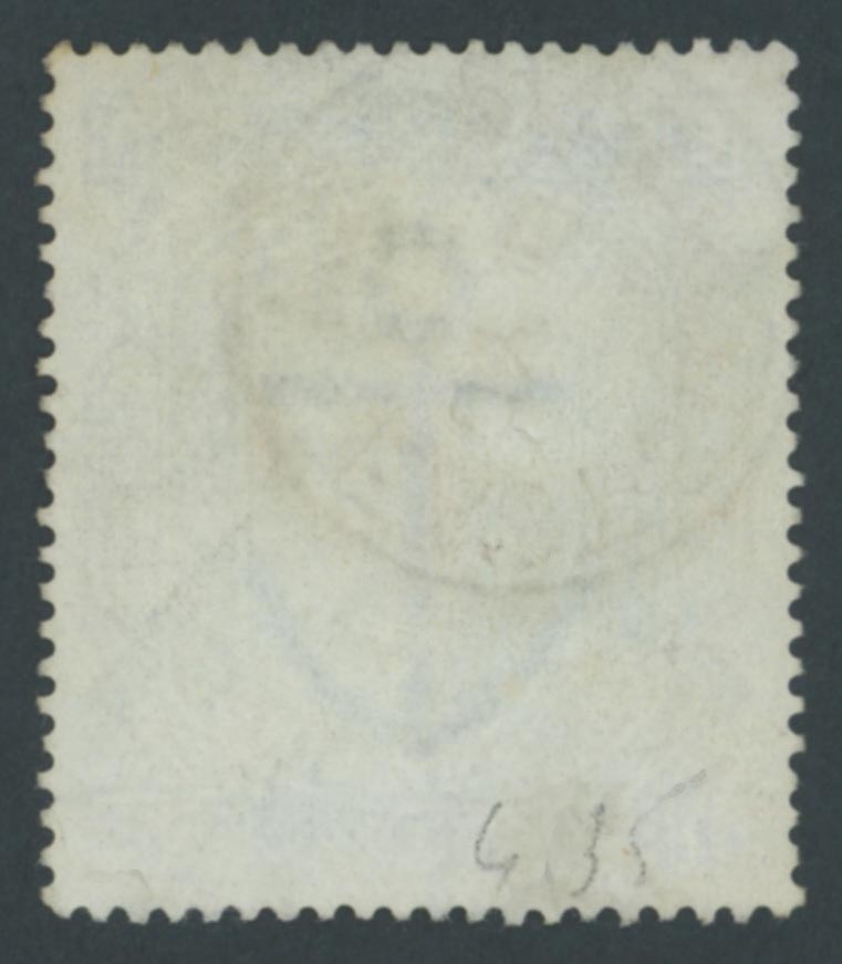 1883 10/- Greenish Grey Exceptionally Fine Used - Image 2