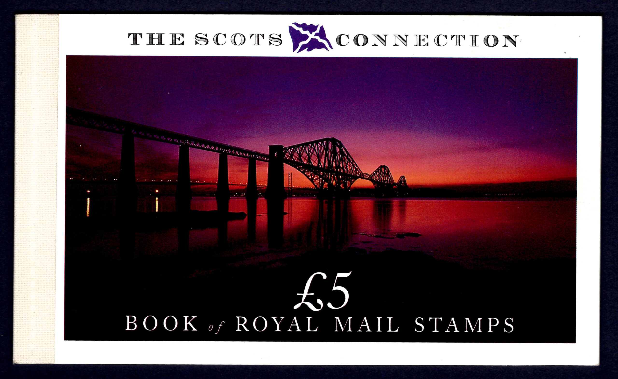 1989 Scots Connection Booklet Pane Imperforate