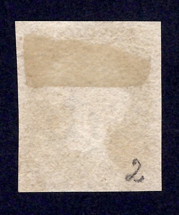 1840 1d Black (Plate II) Imperforate Imprimatur - Image 2