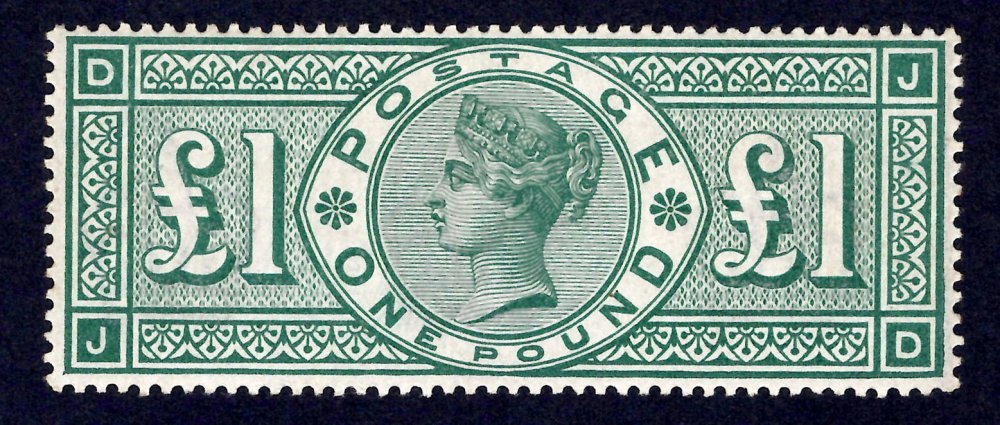 1891 £1 Green Extremely Fine Mint