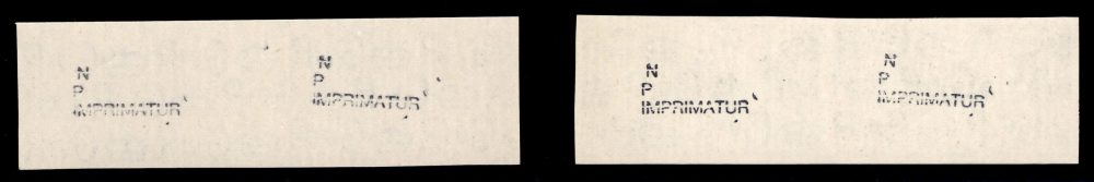 1948 Olympics Imperforate Imprimaturs Set Horizontal Pairs - Image 3